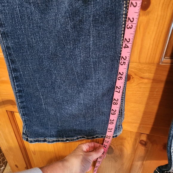 Flamingals Distressed Jeans Size 3X - Picture 6 of 9